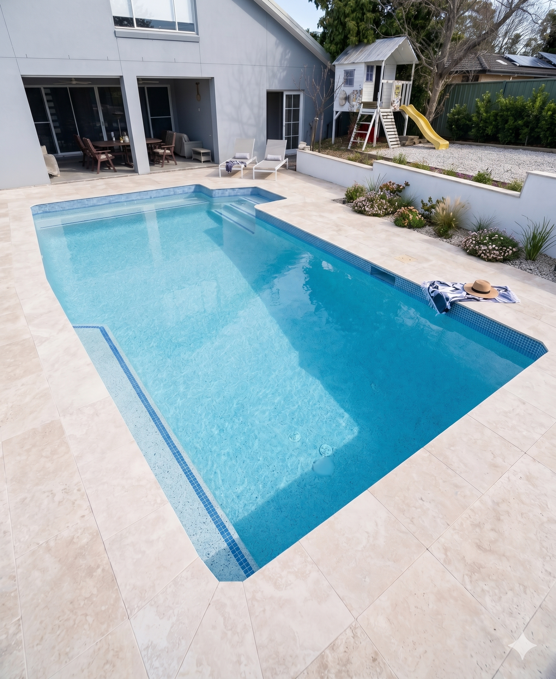 Premium Beadcrete pool interior