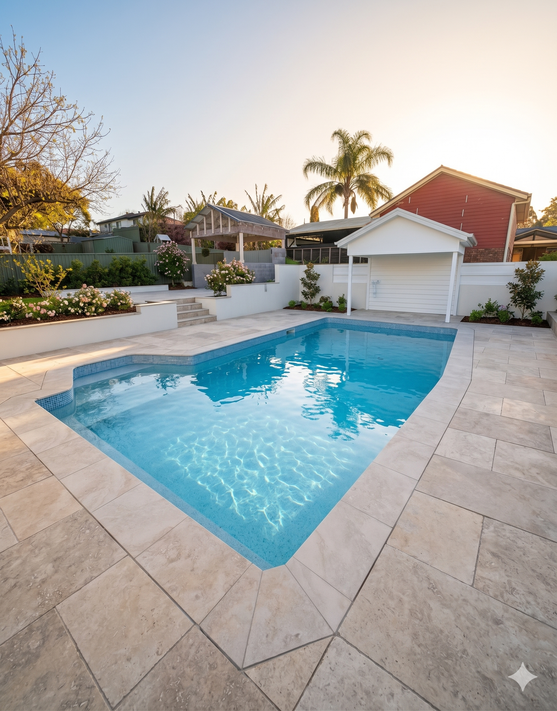 Finished premium pool ready to enjoy